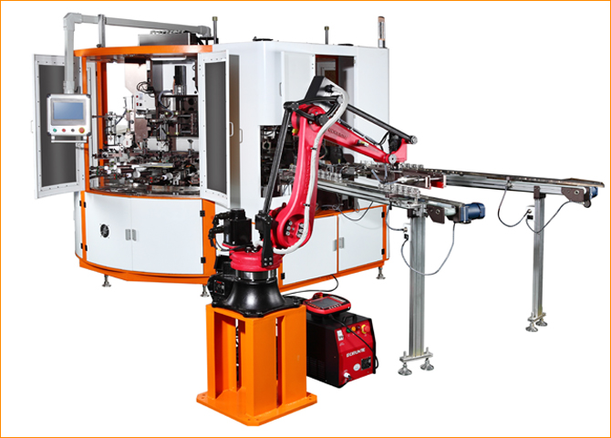 HY-CNC416-Four-Colors-Automatic-Servo-Screen-Printing-and-UV-Curing-Production-Line